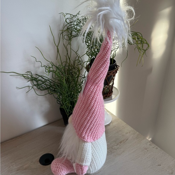 ODELETTE PINK & WHITE EASTER SWEATER GNOME - Picture 7 of 8